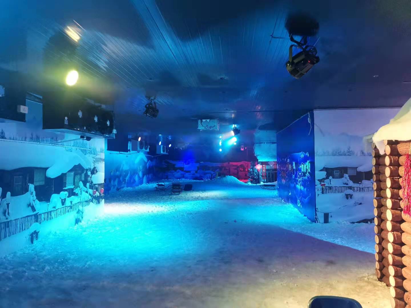 滑雪场，室内冰雪世界冷库欢乐谷建造