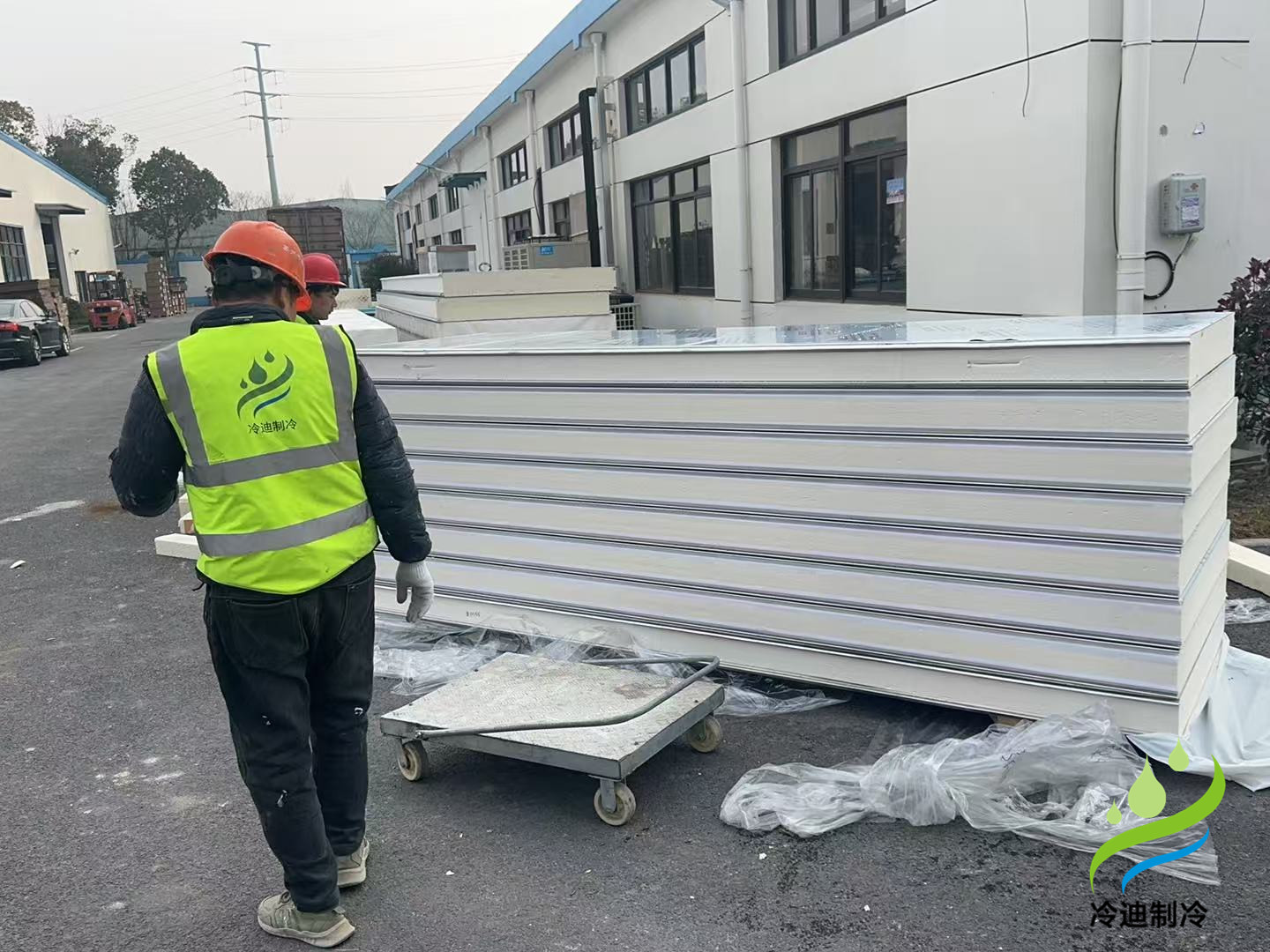 上海奉贤中央厨房冷库建造案例
